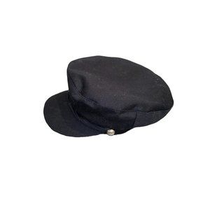 Black Page Boy hat